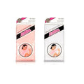 Salux Bath Towel Peach White 2 Count Pack