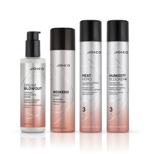 Joico Heat Hero Glossing Thermal Protector - New Look, Pollution & Heat Protection