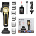 Cordless Professional Hair Clippers for Men with Adjustable Blade & USB Rechargeable Motor