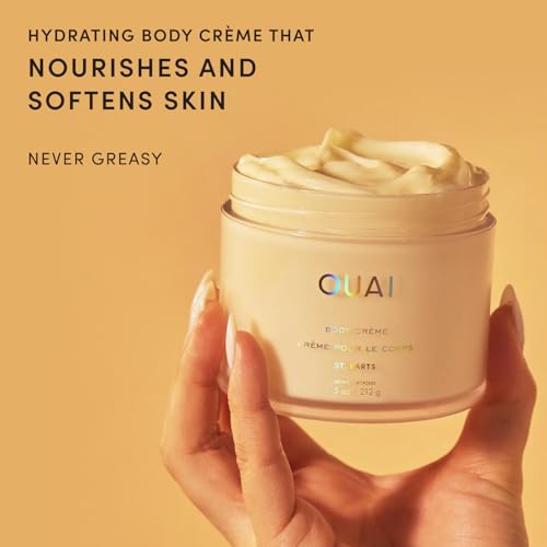 OUAI Body Creme St. Barts Travel Size 3.4 oz Hydrating Body Moisturizer