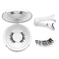 Magnetic Eyelashes with Applicator,Reusable Magnetic Eyelashes Natural Look,Easy to Wear Reusable Soft Lashes kit No Glue Needed(Simple)