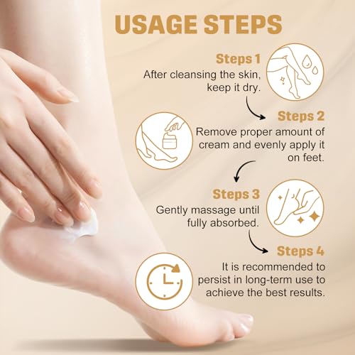 Clyecfra 2Pack 60% Urea & 2% Salicylic Acid Foot Cream - Deep Hydration 300g