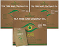 3 Pack Eyelid & Lash Wipes with Tea Tree, Coconut Oil & Aloe Vera for Demodex & Blepharitis