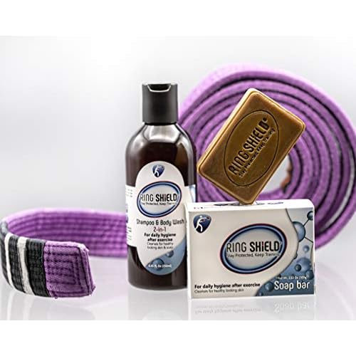 Hygiene Bar Soap - Natural Pomegranate & Climbazole Formula - Soothe, Protect, Balance Skin Surface ? Hypoallergenic Alternative to Tea Tree Oil - Ideal Soap For MMA, Wrestling & BJJ Athletes