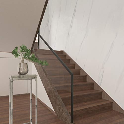 White Marble Wallpaper Countertop Peel & Stick 31.5x354in – BAYYA, 31.5"x354" (Large White Granite)
