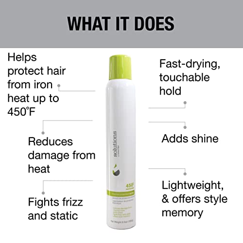 Great Clips Thermal Protection Hair Spray 6.5oz - Heat Protectant for All Hair Types