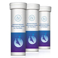 Diabetic Foot Soak Effervescent Tablets Pack of 3 (96 Count) - Rehydrate & Soothe Feet