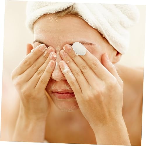 Natural Silk Face Wash Balls Organic Silkworm Facial Exfoliating Scrub for Blackhead Removal and Skin Care Gentle Cleansing for Smooth Skin 1.18X0.78X0.39In