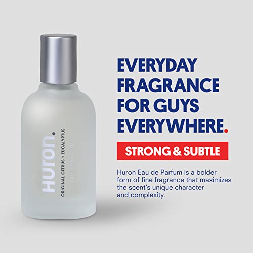 Huron Citrus & Eucalyptus Cologne - Original Scent 50ml - Signature Fragrance
