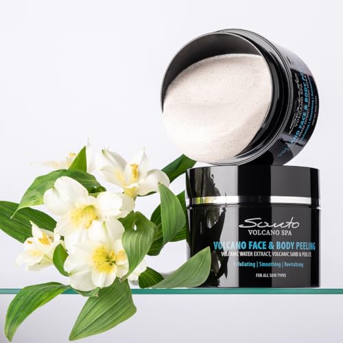 Volcanic Sand Body and Face Peeling Cream - Deep Cleansing & Skin Renewal 200ml