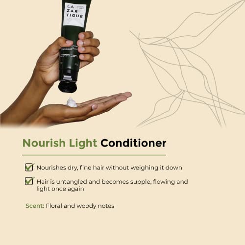 Nourishing Shampoo for Fine Hair - Nourish-Light Variation of Lazartigue