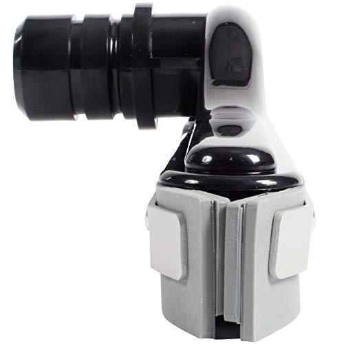 Cen-Tec Systems 94896 Wet/Dry Squeegee Vacuum Attachment with 1-Piece S-Wand, Aluminum