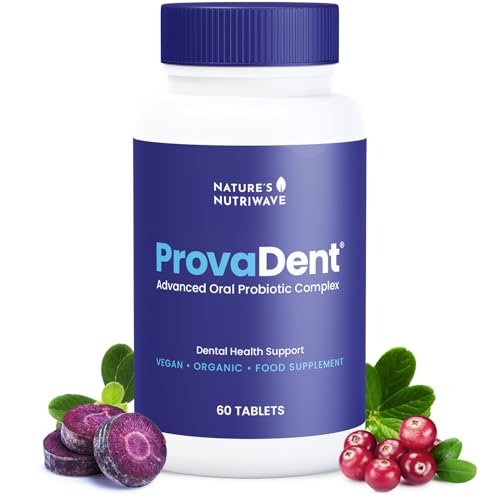 ProvaDent Botanical Oral Tablets - 60 Count, 1 Month Supply - Natural Bad Breath & Oral Care