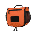 Helikon-Tex Travel Toiletry Bag Orange-Black Compact Organizer with Mesh Pockets