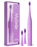 Electric Toothbrush for Adults - Rechargeable Sonic 45,000 VPM, 5 Modes, 2-Min Timer, 60-Day Battery - Purple