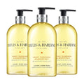 Liquid Hand Soap with Dispenser - Sweet Mandarin & Grapefruit 16.9oz / 500ml - 3-Pack Variation