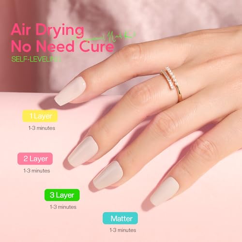 48Pcs Nail Polish Set with Base & Top Coat - Quick Dry, Long-Lasting Colors for Women & Girls - Variation of THIS listing