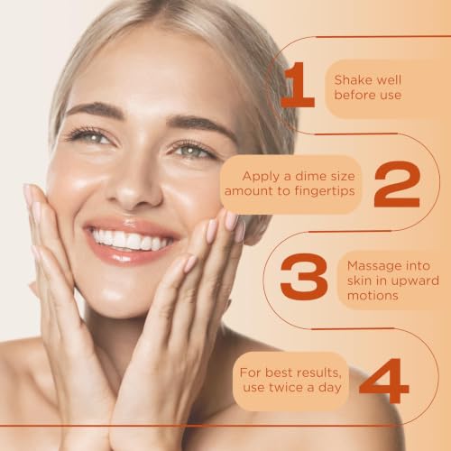 Vitamin C Face Serum - Brightening & Hydrating Serum for All Skin Types - 1 Fl Oz