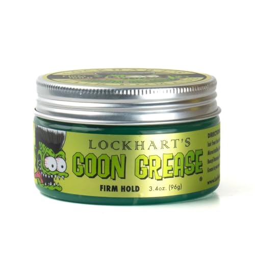 Lockhart's Heavy Hold Shine Pomade for Men - 3.4 oz, Slick & High Shine