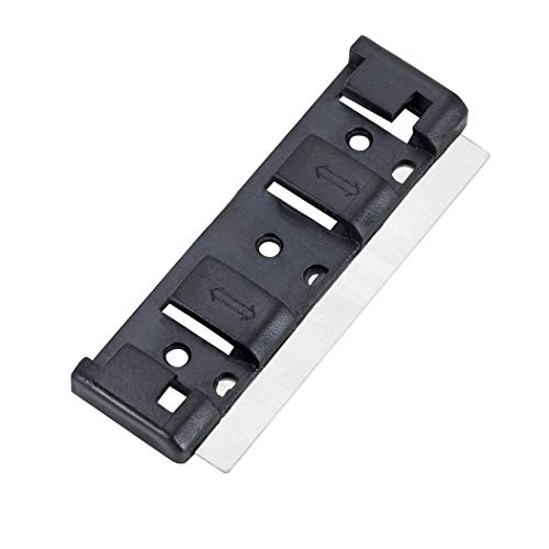 hygger Stainless Steel Replacement Magnetic Scraper Blades Razor for HG-815 Cleaner 5-Pack (Small)