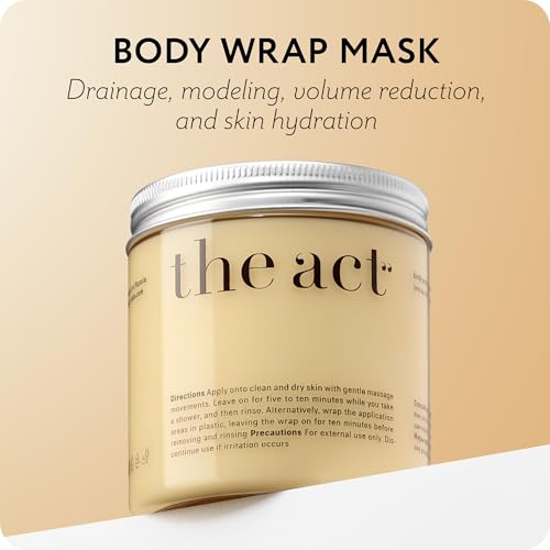 The Act Hot Body Wrap Mask for Firming & Hydration, Warming & Cooling, 8.8 oz