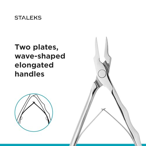 Staleks PRO Podo 30 Ingrown Toenail Nippers - 18mm Narrow Tip for Precise Toenail Trimming