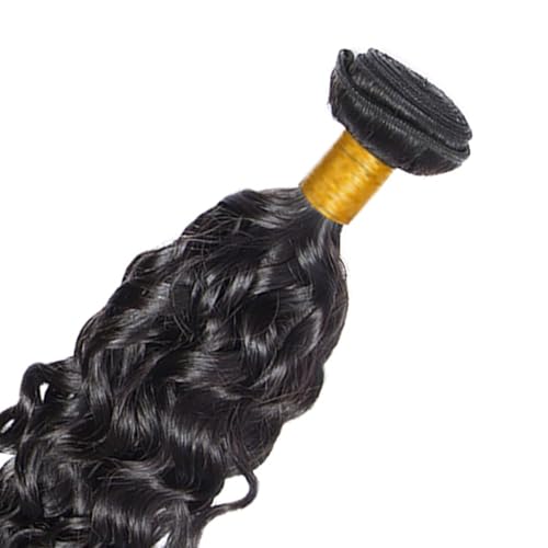 #1B Water Wave Human Hair Bundles - 22 Inch Brazilian Virgin Hair Extension - SeeGovie