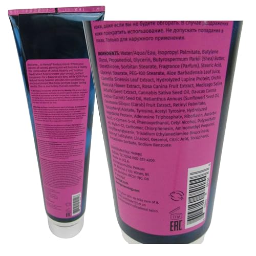Hempz Fantasy Island Dark Tan Maximizer 9.5oz - Indoor/Outdoor Hemp Seed Oil