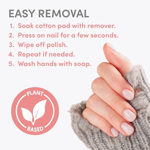 Ella+Mila 100% Pure Acetone Nail Polish Remover - Gel & Acrylic, 16 Fl Oz Pack of 3