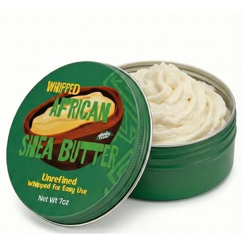 Whipped Shea Butter for Body, Skin & Hair | Eczema, Dry Skin, Stretch Marks | African | 7oz | Packaging May Vary