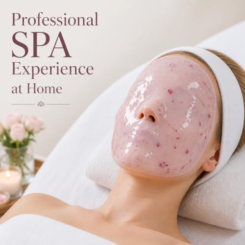 Assorted Jelly Mask Set - 6 Jars of Professional Face Masks for Spa & Salon
