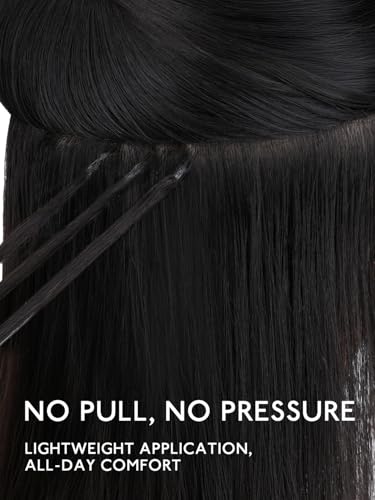 Mini Flat Tip Hair Extensions 50g 16 Inch Light Blonde Highlighted Golden Blonde Remy Hair - Seamless Keratin Bonds - Variation of THIS listing