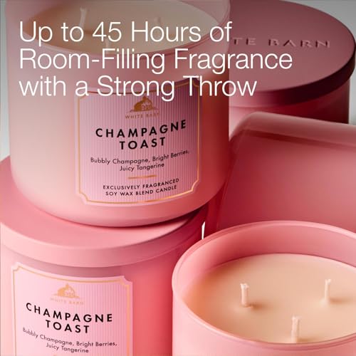 Champagne Toast 14.5 Oz 3-Wick Candle - Bath & Body Works Soy Wax Blend