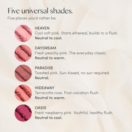 Ravie Beauty Endless Diffusion Baked Blush - Paradise (Toasted Pink) - Long-Lasting, Natural Finish, 1 Count