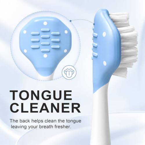 DR.CLEAN 3-Sided Triple Head Manual Toothbrush 6pcs for Sensitive Gums & Braces