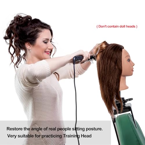 2 Pack Mannequin Clamp Stand for Hairdresser Chairs, Easy to Use & Stable