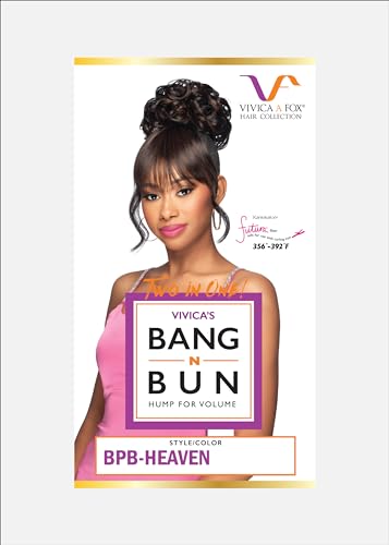 Vivica A. Fox BPB-HEAVEN Hairpiece with Bangs & Spiral Curls - Dark Brown