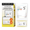 numbuzin No.5 Toner Pads Refill Set | Vitamin-Niacinamide Concentrated Pad | Double-Sided | Glutathione, Niacinamide, PHA & LHA | Exfoliation, Hyperpigmentation Care (140 Pads)