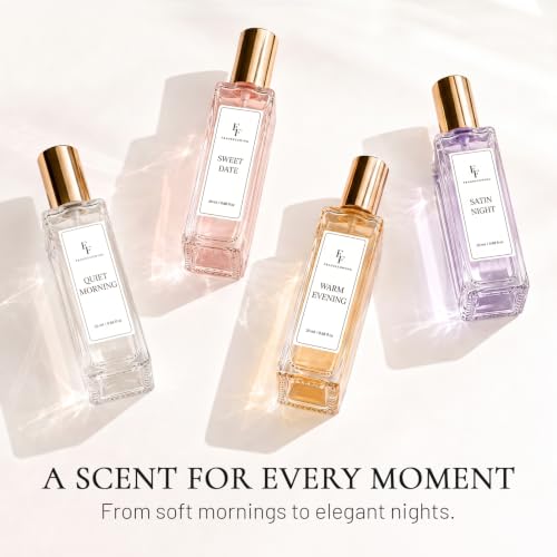 Women's Perfume Gift Set with 4 Long-Lasting Mini Fragrances - Her & Mom