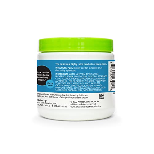 Amazon Basics Ultra Moisturizing Skin Cream 16oz Pack of 4 for Dry & Sensitive Skin