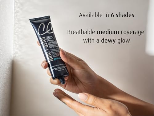 Medium Coverage CC Cream SPF 50 with Dewy Glow - Color Correcting & Hydrating - 5.0 Medium