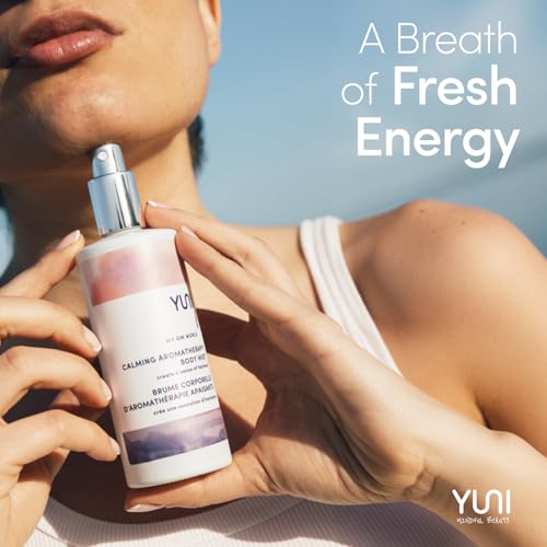 Natural Aromatic Body Mist - Calming Stress Relief & Focus - 4oz My OM World - All Natural, Paraben-Free, Cruelty-Free