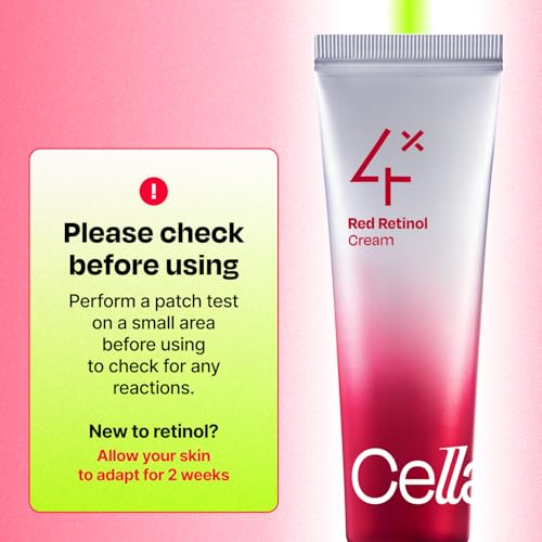 Celladix Hibiscus Red Retinol Night Face Moisturizer with Azelaic Acid - Pore & Texture Care, 1 fl oz