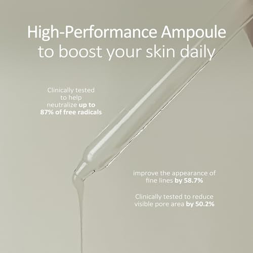DKMEX Ampoule | 30ml 1.01 Fl. Oz | Glow Booster | Wrinkle Improvement | Brightening | Donkey Milk | Moisturizing | Korean Skincare