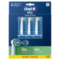Oral-B Pro Cross Action Replacement Brush Heads Pack of 10 - White