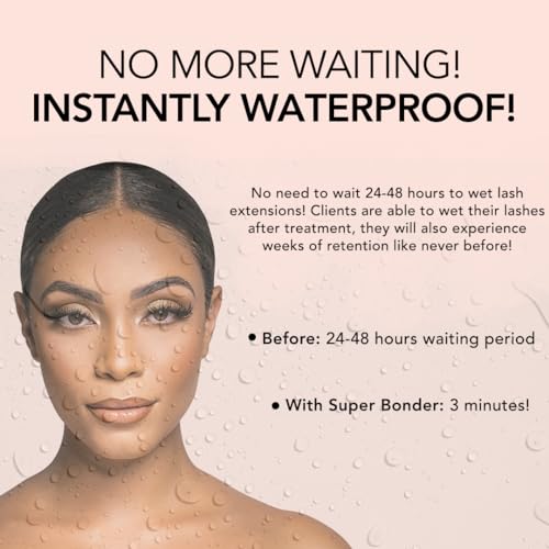 KIARA SKY LASH Super Bonder for Eyelash Extensions with Special Dropper | Glue Accelerator | Speed Up Drying Time | Increase Adhesive Bonding Power | Professional Use Only 15ml NOT A Glue