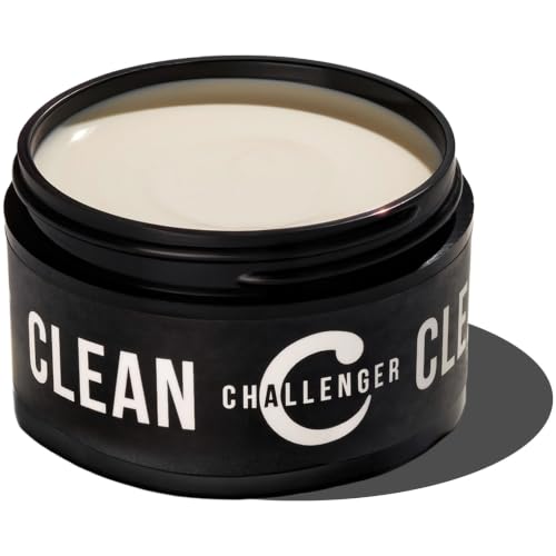 Challenger Fragrance-Free Hair Pomade 3oz - Medium Firm Hold, Non-Comedogenic, Water Soluble