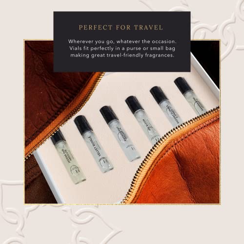 Deluxe Discovery Perfume Set for Women - 5 Fragrances, Travel Size 2mL each