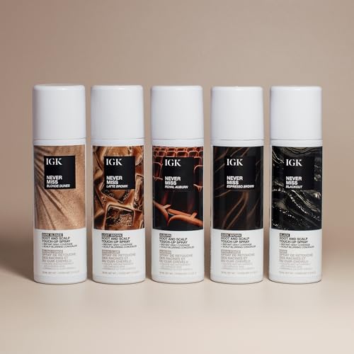 Root Touch-Up Spray for Gray Coverage, Waterproof Auburn Hair Color, 2 oz