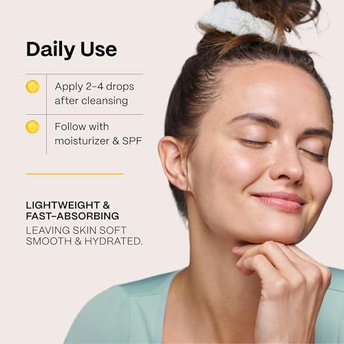 Vitamin C Serum for Face - Brightening, Hydrating & Non-Irritating, 1 Fl Oz